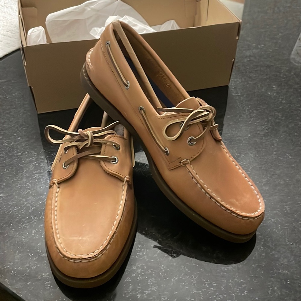 Sperry size 11 loafers.